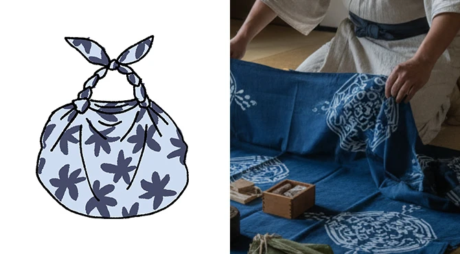 風呂敷の歴史と昔の活用方法