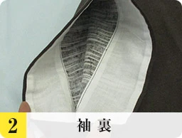 2.袖裏