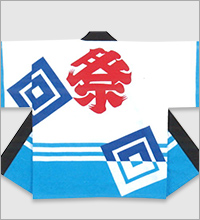 お祭り法被 大人用/お祭り（E2）