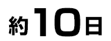 約10日