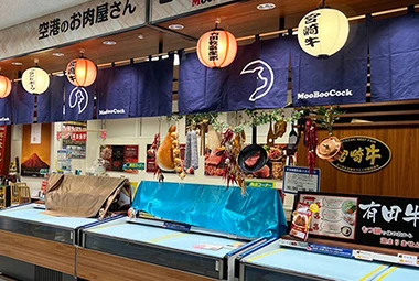 店内装飾水引のれん実績02