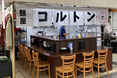 店内装飾水引のれん実績03