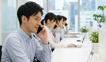 のれん納品後まで一貫体制