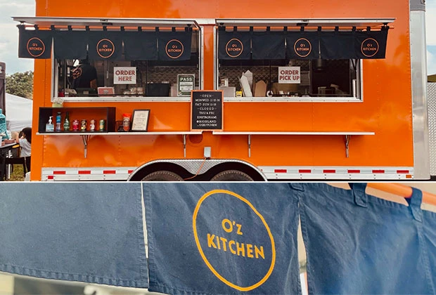 キッチンカー様 シャークスキン綿 特色2色（ベタ地） 反応染め