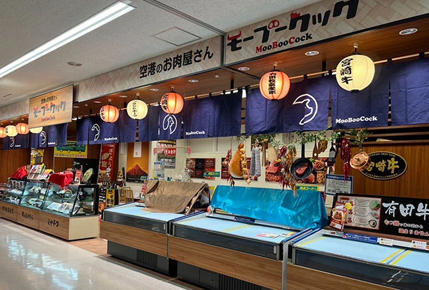 精肉店様 シャークスキン綿 特色1色 反応染め