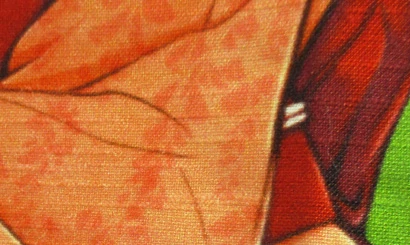 反応インクジェット接写