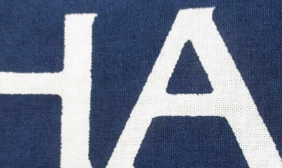 顔料プリント接写