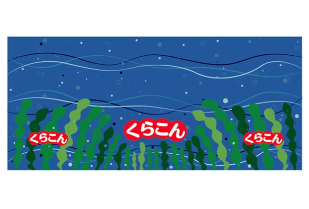 製作事例No.31 テーブルクロスサイズw3,200xh1,400（mm）デザインデータ