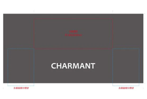 製作事例No.74 テーブルクロスサイズw3,200xh1,400（mm）デザインデータ