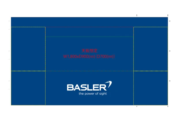 製作事例No.104 企業展示会用テーブルクロス デザインデータ