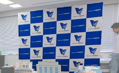 展示会用バックパネル製作実績