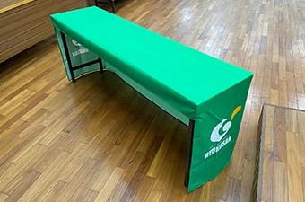 ボックス型テーブルクロス設置例背面