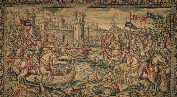 伝統的なタペストリーと織物の歴史