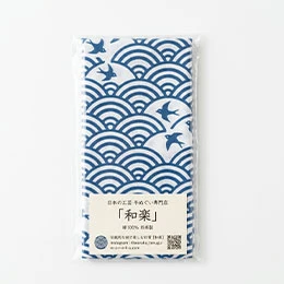 手ぬぐい ショップカード封入イメージ