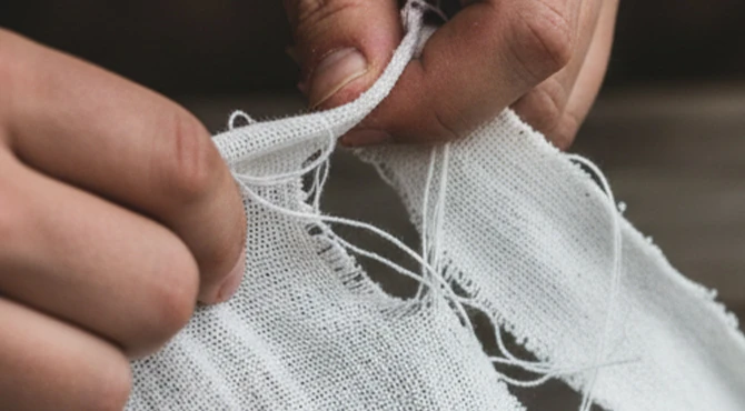 いざというときは裂いて使える