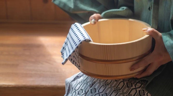 アウトドアや銭湯なら「手ぬぐい」
