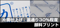 【価格重視プリント】顔料プリント