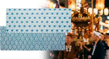 和柄手ぬぐいデザイン例