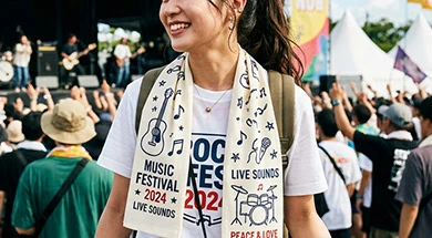 フェス手ぬぐい活用イメージ