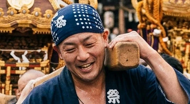 神輿衣装手ぬぐい活用イメージ