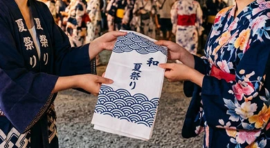 手ぬぐい配布イメージ