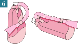 ペットボトルの包み方【6】