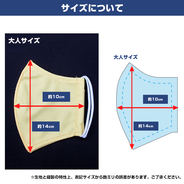 プリントマスク サイズについて